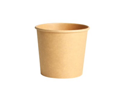 Kraft-Papier Suppen-Becher