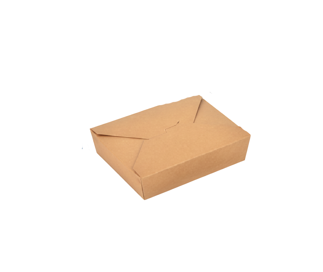 Kraft-Papier Take-Away Box