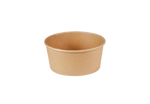 Einweg Bowl 600ml – Braun, Weiß & mit Logo/Design