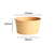 Kraft-Papier Suppen-Becher 15oz / 450ml (Ø115×110mm)