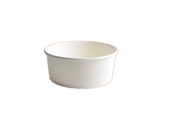 Einweg Bowl 750ml – Braun, Weiß & mit Logo/Design