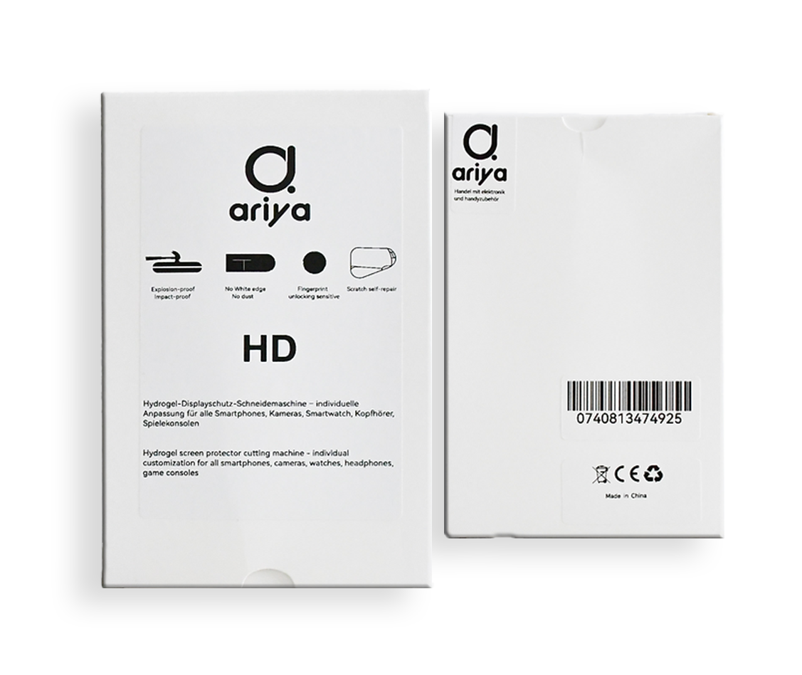 HD Hydrogel-Displayschutz – 50 Stück für Profis