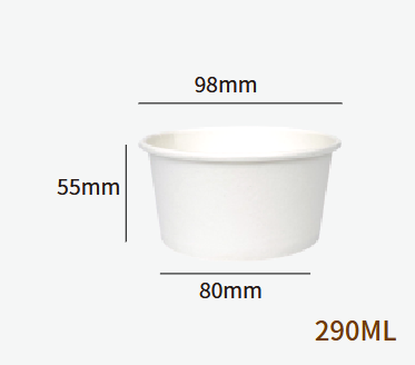 Papier-Eisbecher 8B