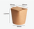 Kraft-Papier Nudel-Box 32oz (90×100mm / H:115mm)