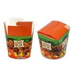 Kraft-Papier Nudel-Box 16oz (75×90mm / H:97mm)