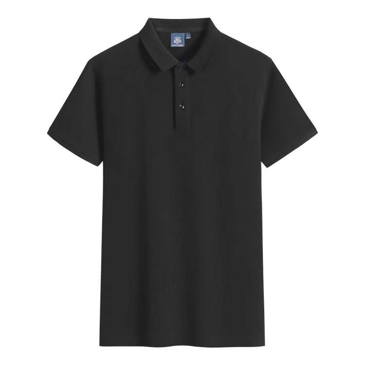 Polo T-Shirt Schwarz