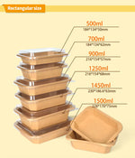 Octagonal Bowl – Kraft Paper Disposable Bowl