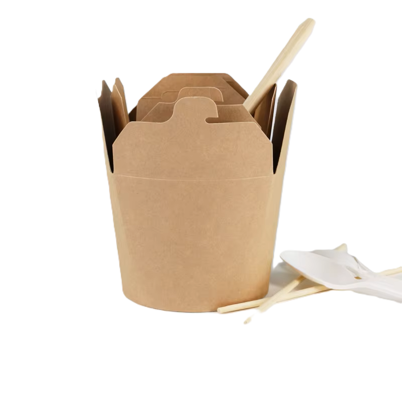 Noodle Bucket – Kraft Paper Noodle Cup