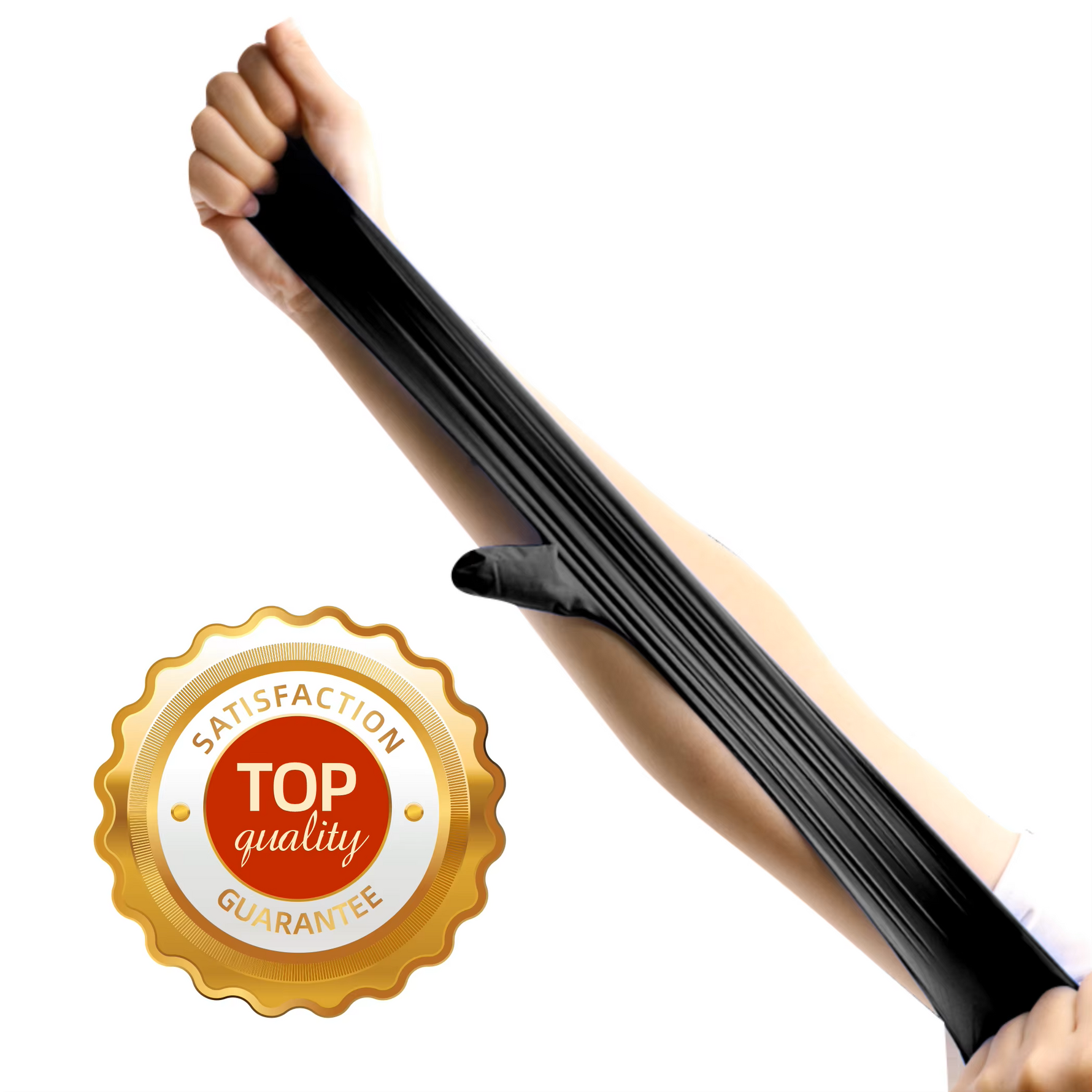 Nitril-Einweghandschuhe Rosa & Weiß – puderfrei, latexfrei, einzeln verpackt (50 Paar) 100 Stück