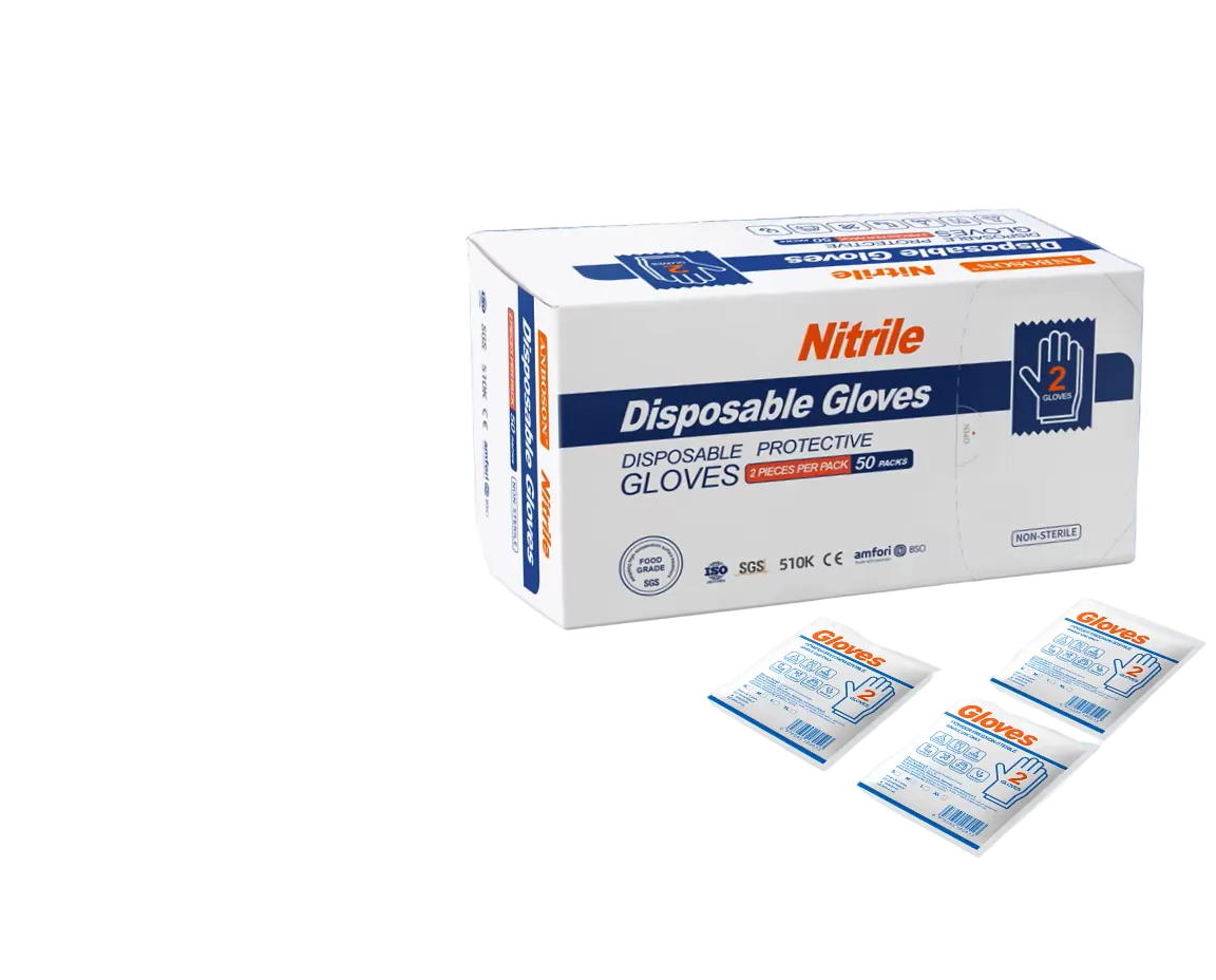 Einweg Nitril Handschuhe
