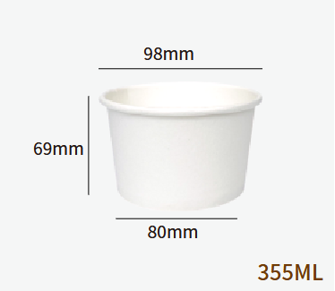Papier-Eisbecher H69