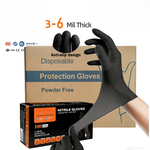Nitril-Einweghandschuhe Rosa & Weiß – puderfrei, latexfrei, einzeln verpackt (50 Paar) 100 Stück