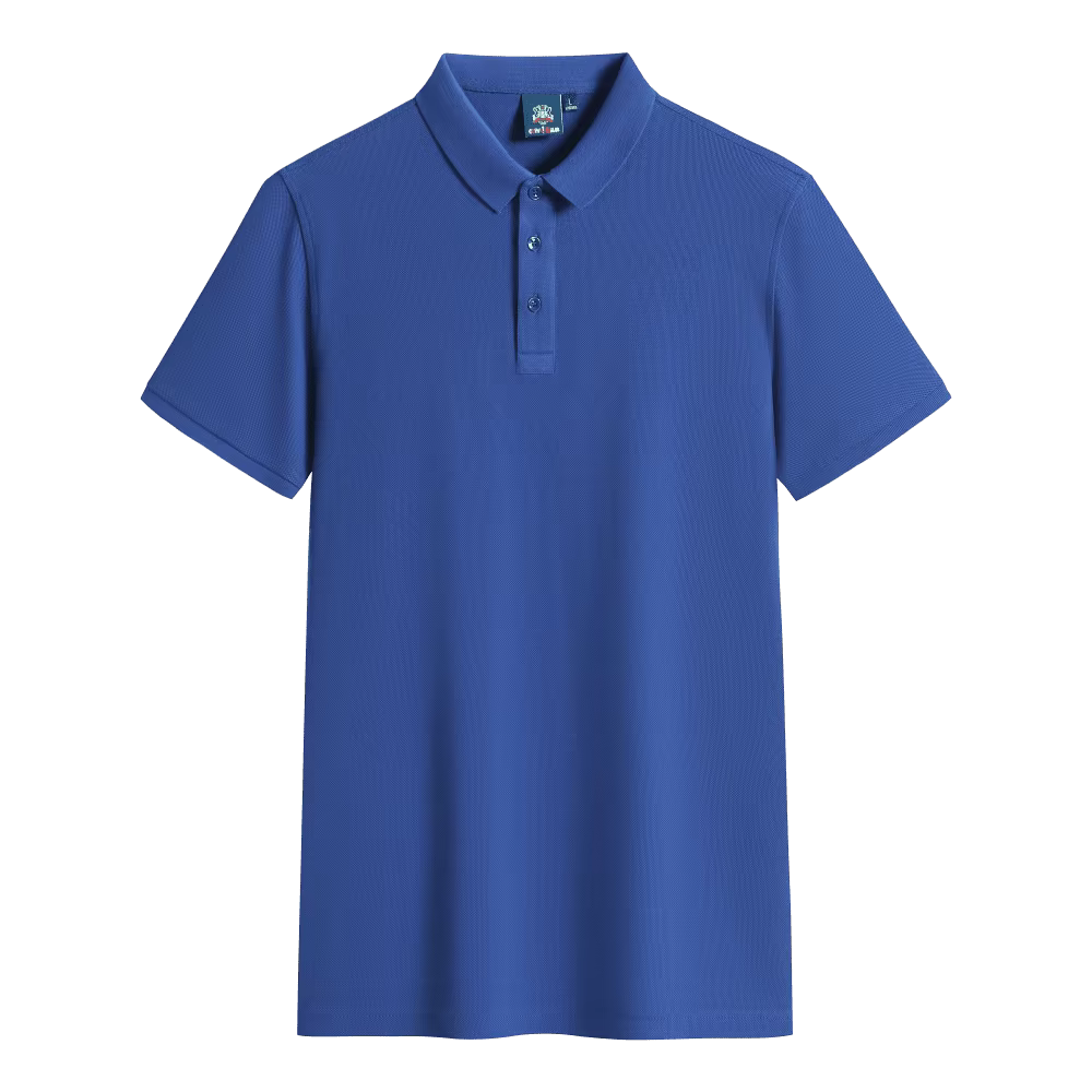 Poloshirt Blau – Premium Qualität | Baumwolle & Polyester