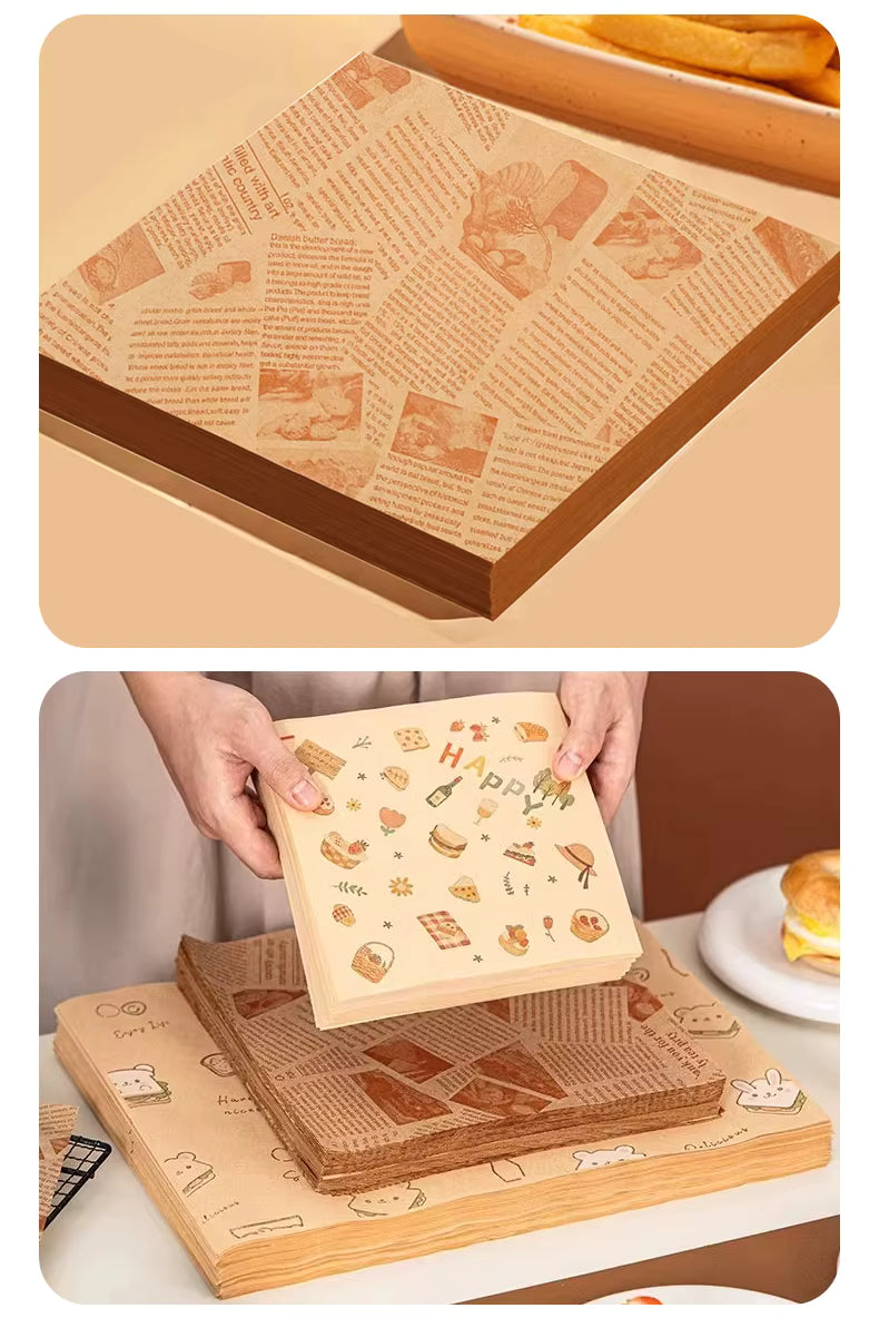 Lebensmittelechtes Ölpapier / Greaseproof Paper