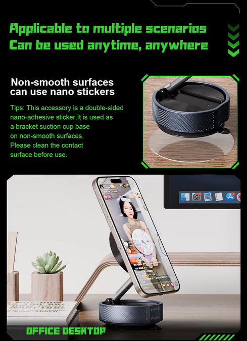 Magnetische Handyhalterung Vakuum-Magnethaltebügel