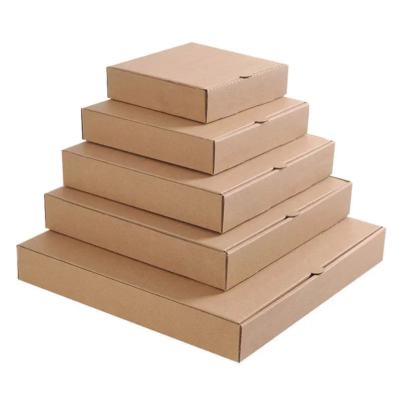 Corrugated Pizza Boxes – White & Brown