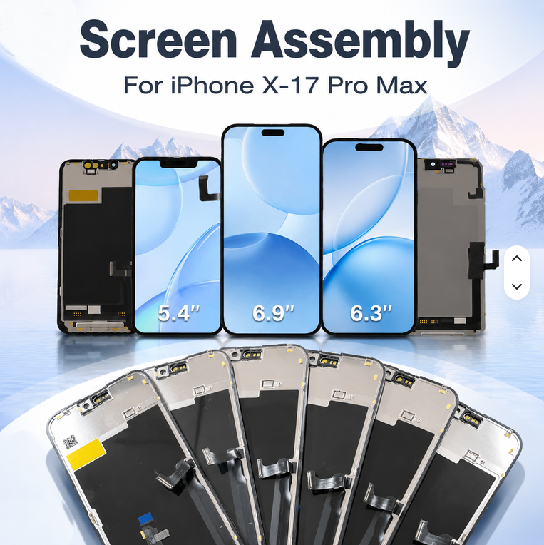 iPhone Ersatz Display – Soft OLED für iPhone 16 Series