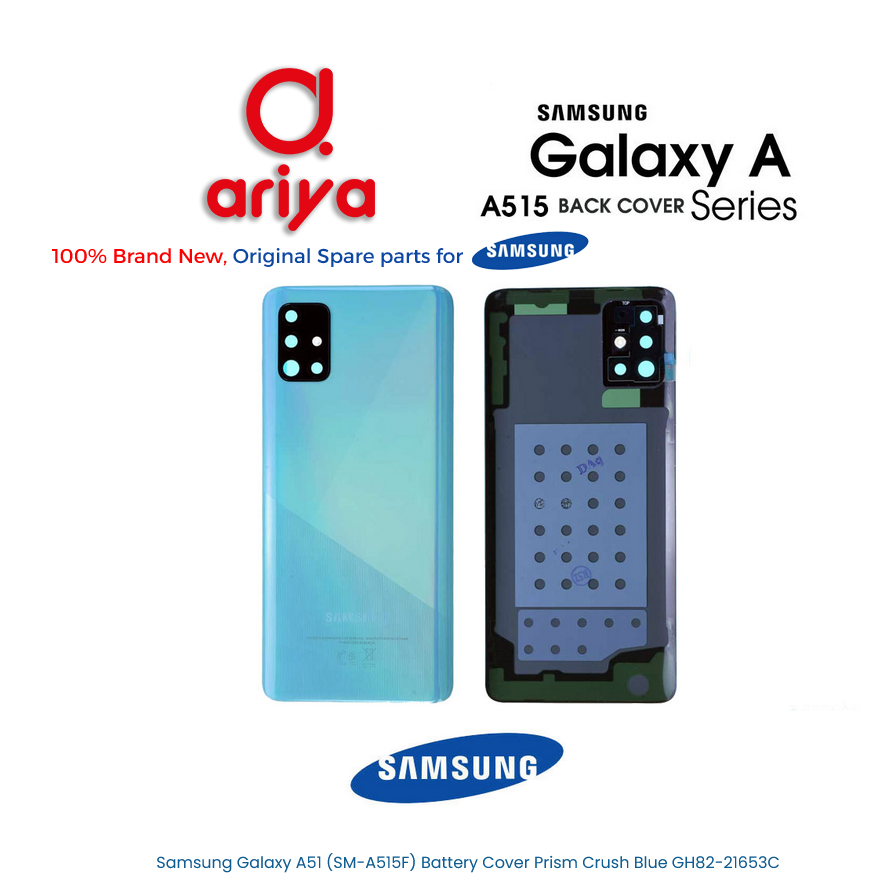Samsung Galaxy A51 SM-A515F Akkudeckel Prism Crush Blue GH82-21653C