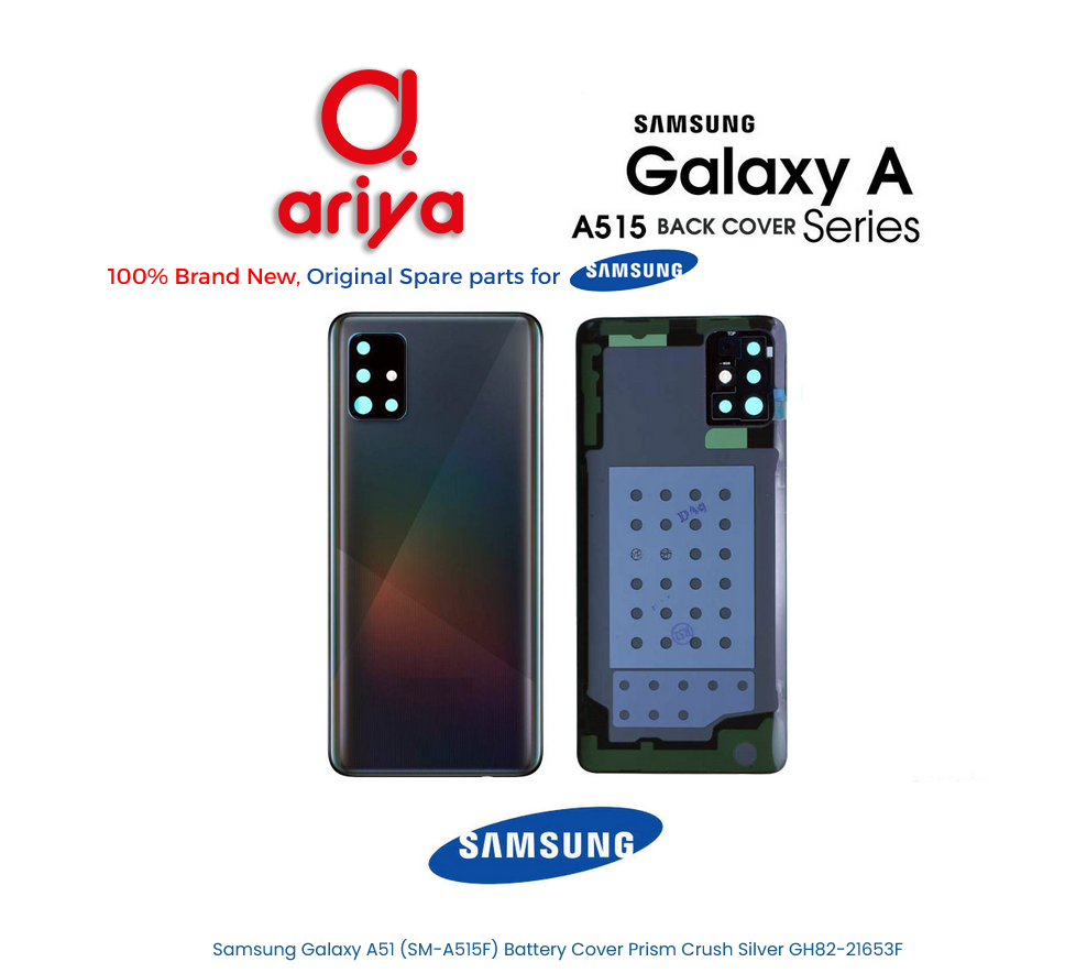 Samsung Galaxy A51 SM-A515F Akkudeckel Prism Crush Silver GH82-21653F