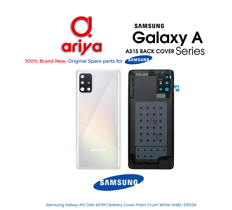 Samsung Galaxy A51 SM-A515F Akkudeckel Prism Crush White GH82-21653A