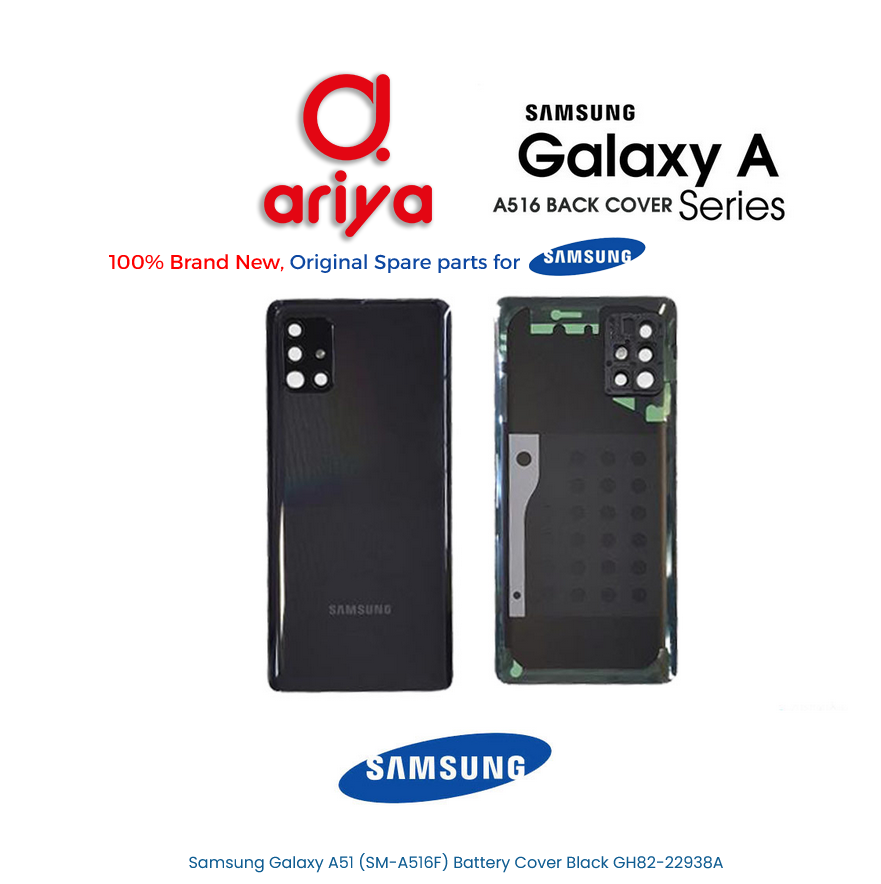 Samsung Galaxy A51 5G SM-A516F Akkudeckel Schwarz GH82-22938A