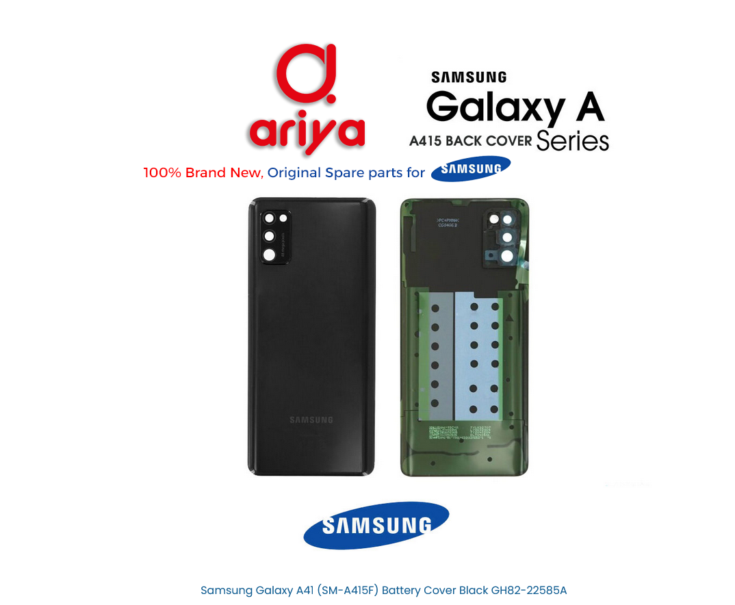 Samsung Galaxy A41 SM-A415F Akkudeckel Schwarz GH82-22585A