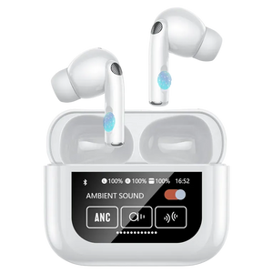 Kabellose In-Ear-Kopfhörer ANC ENC Touchscreen Weiß