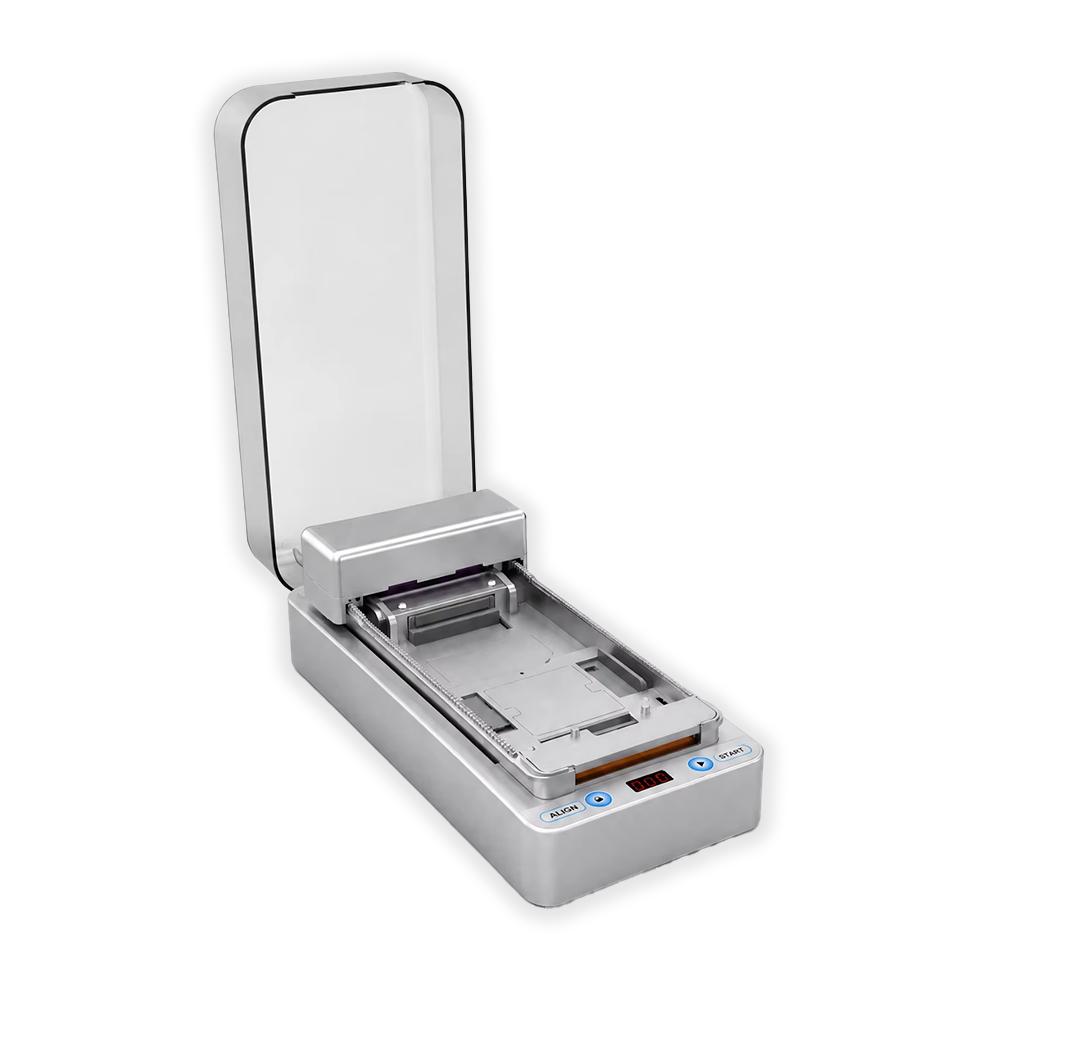 Automatischer Schutzfolien-Applikator – Blasenfrei in 10 Sekunden