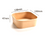 Kraft-Papier Bowl quadratisch Z-500 (130×130×47mm)