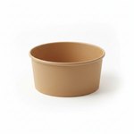 Einweg Bowl 1000ml – Braun, Weiß & mit Logo/Design